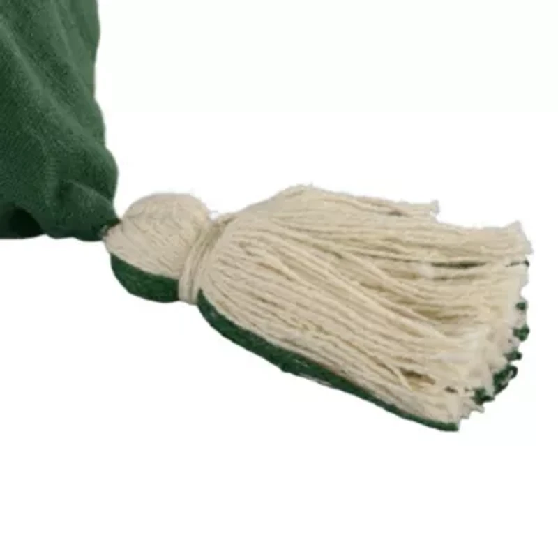 Green Knit Tree 18X18 Poly Filled Holiday Pillow