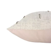 Blush Abstract 20x20 Pillow