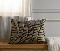 Gold Art Deco 14x20 Pillow