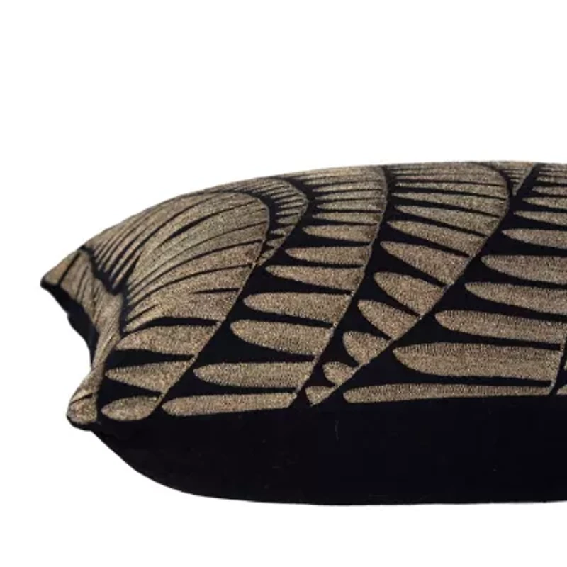 Gold Art Deco 14x20 Pillow