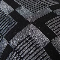 Silver Art Deco 14x20 Pillow