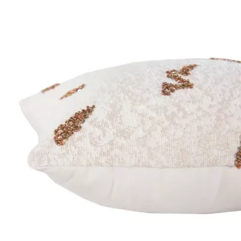 Blush Abstract 14x20 Pillow