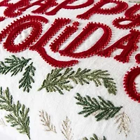 Holiday Wishes 14X20 Poly Filled Pillow