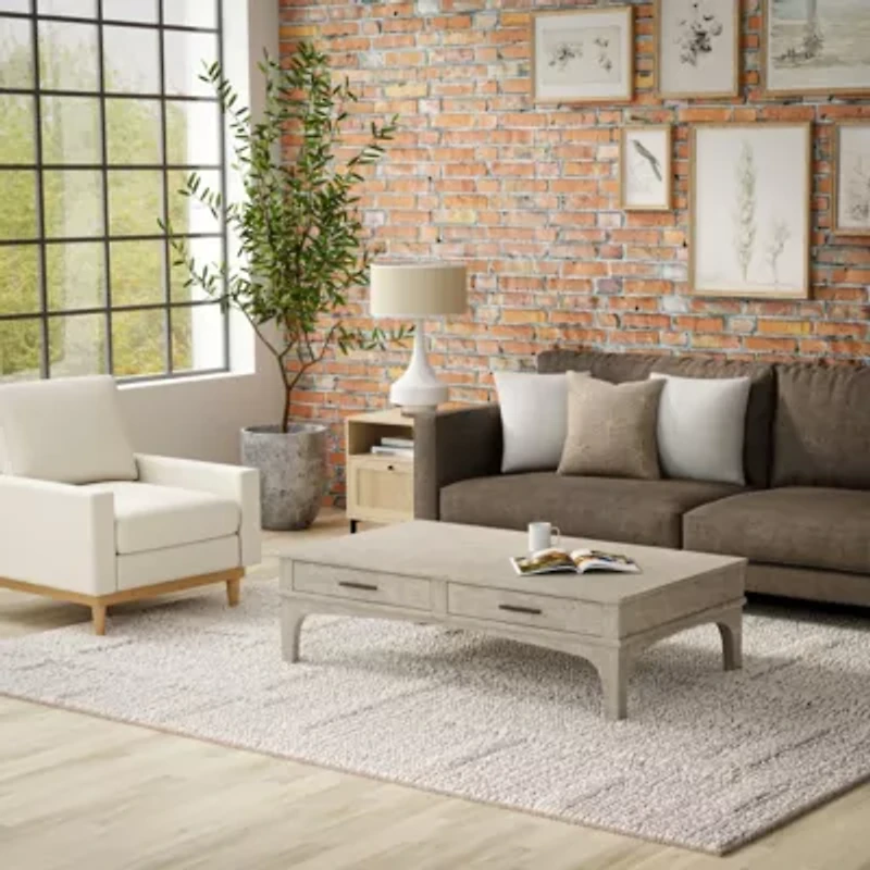 Neutral Snowflakes 20X20 Poly Filled Holiday Pillow