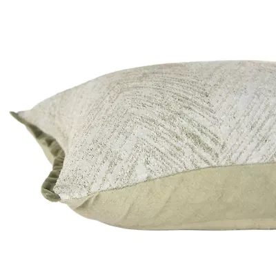 Green Brushed 14x26 Pillow