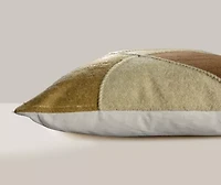 Brown Abstract 18x18 Pillow