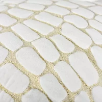 Gold Stone Pattern 22x22 Pillow