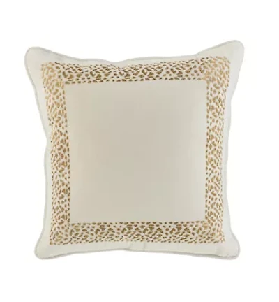Gold Framed 22x22 Pillow