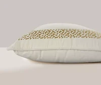 Gold Framed 22x22 Pillow
