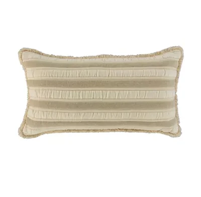Natural Stripe 14x26 Pillow
