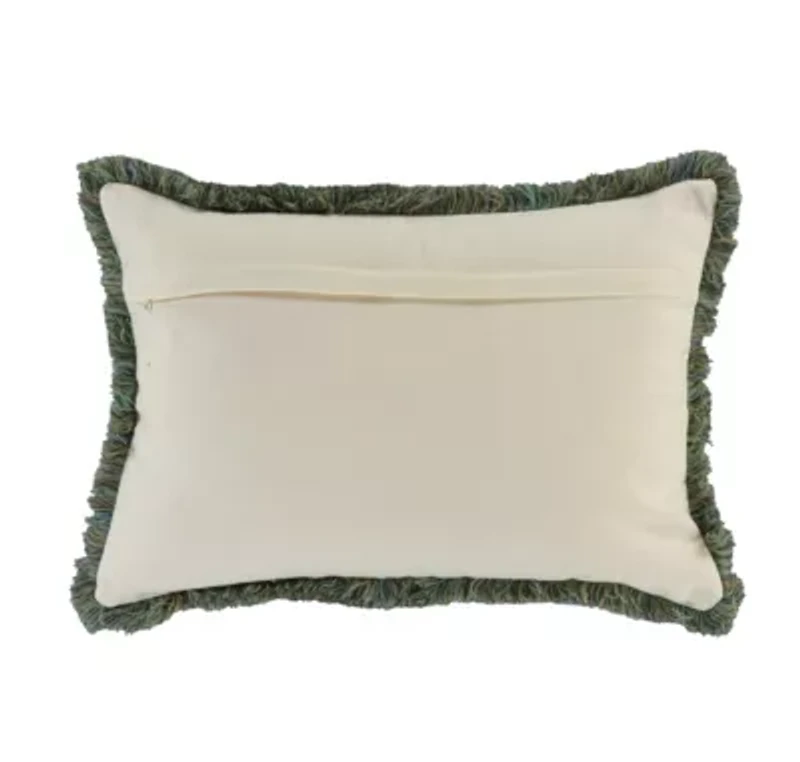 Green Medallion 14x20 Pillow