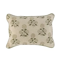 Ivory Dainty Floral 14x20 Pillow