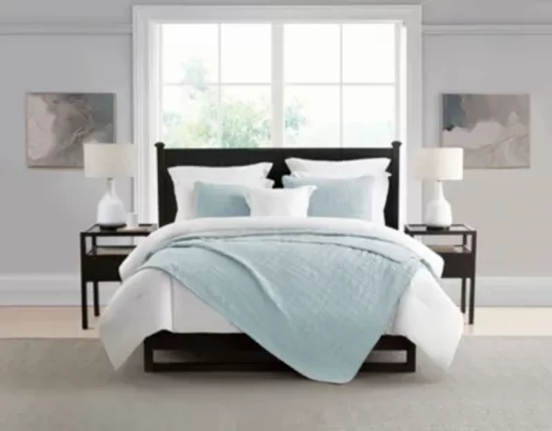 3-Piece Enzyme Washed Crinkle Quilt Set