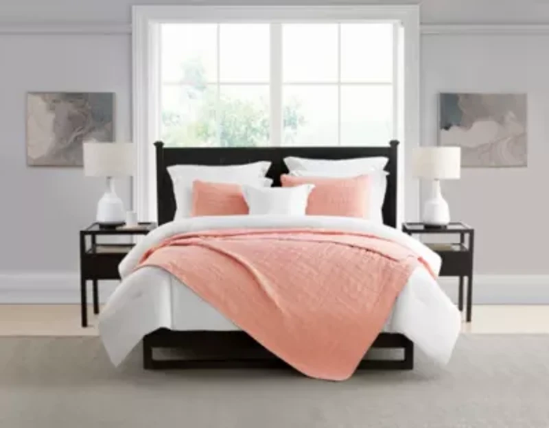 3-Piece Enzyme Washed Crinkle Quilt Set