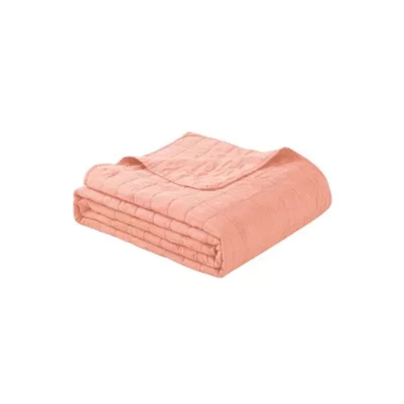 3-Piece Enzyme Washed Crinkle Quilt Set