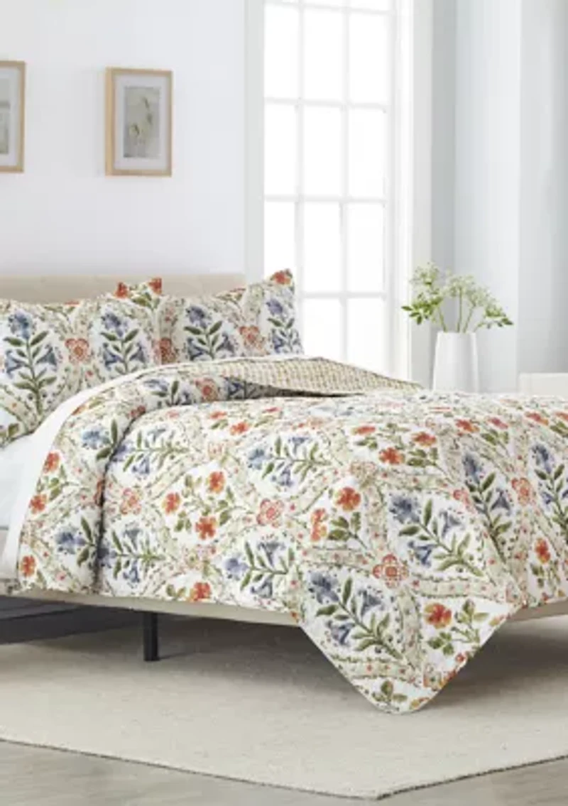 Victoria's Garden Quilt Set