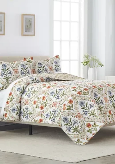 Victoria's Garden Quilt Set