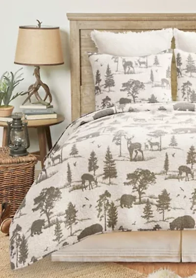 Hillside Royal Quilt Set