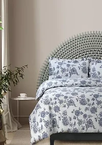 Ayana Floral 170 GSM Flannel Oversized Duvet Set