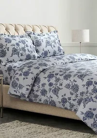 Ayana Floral 170 GSM Flannel Oversized Duvet Set