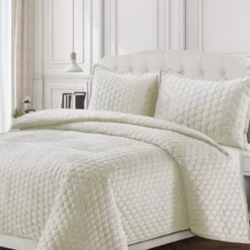 Lugano Velvet Oversized Quilt Set