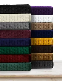 Lugano Velvet Oversized Quilt Set