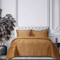 Florence Velvet Oversized Quilt Set