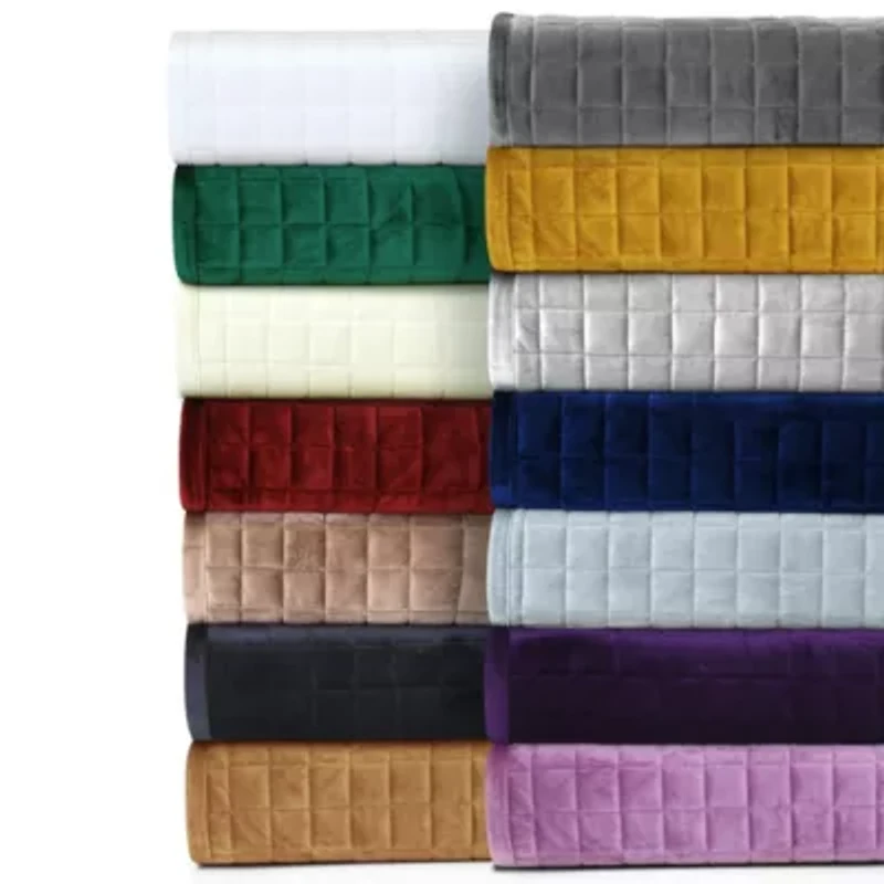 Florence Velvet Oversized Quilt Set