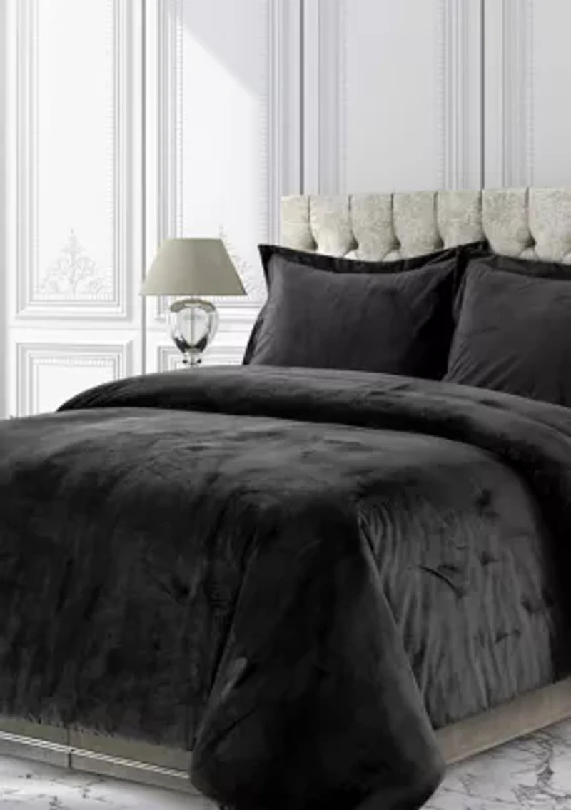 Venice Velvet Oversized Duvet Set