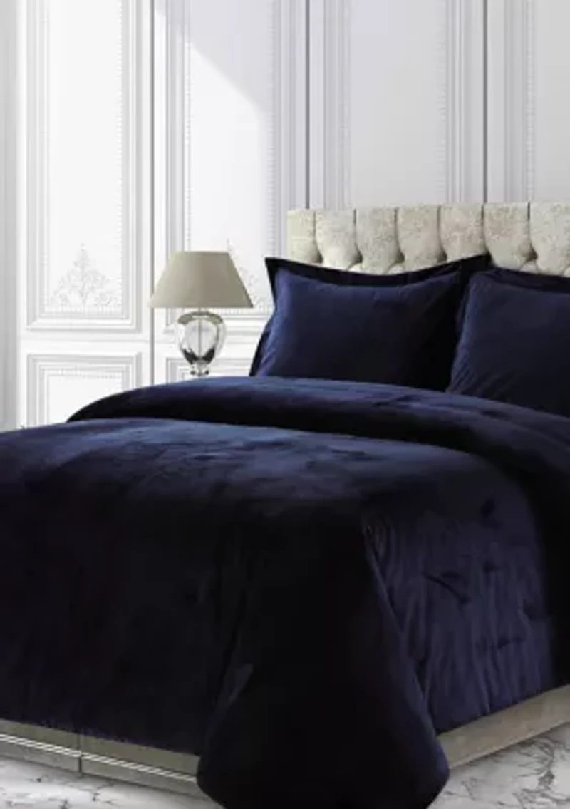 Venice Velvet Oversized Duvet Set