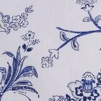 Floral Flannel Oversized Duvet Set