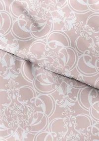 Premium Ultra Soft Romantic Damask Pattern 3 Piece Duvet Cover Set