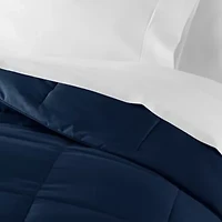 Ultra Soft Microfiber All Season Down-Alternative Solid Comforter