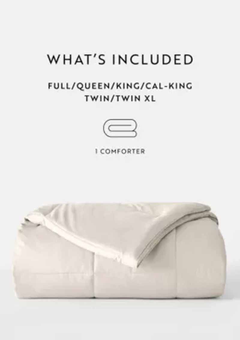 Ultra Soft Microfiber All Season Down-Alternative Solid Comforter