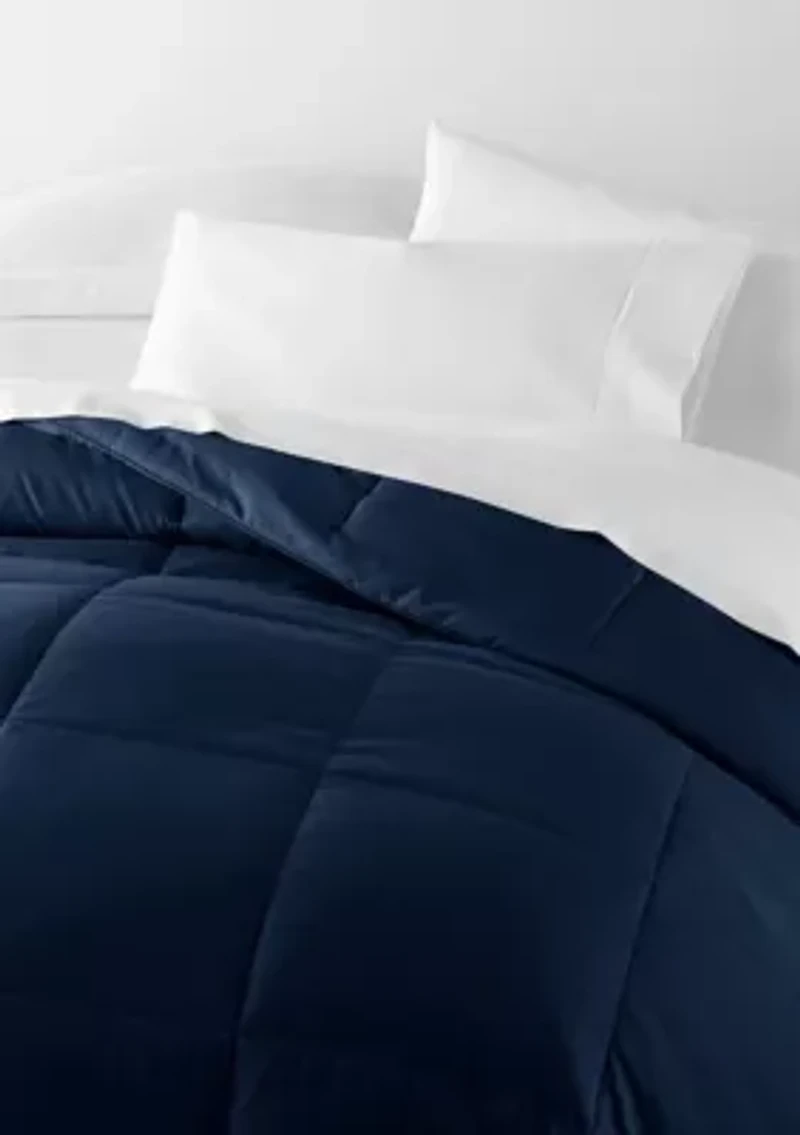 Ultra Soft Microfiber All Season Down-Alternative Solid Comforter