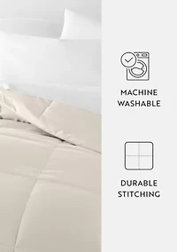 Ultra Soft Microfiber All Season Down-Alternative Solid Comforter