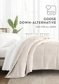 Ultra Soft Microfiber All Season Down-Alternative Solid Comforter