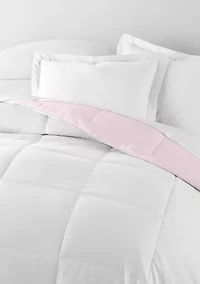 Reversible Ultra Soft Microfiber All Season Down-Alternative Comforter Set