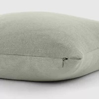 Distressed Stonewash Cotton Décor Throw Pillow