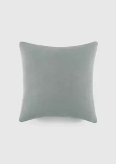 Distressed Stonewash Cotton Décor Throw Pillow