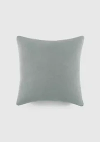Distressed Stonewash Cotton Décor Throw Pillow