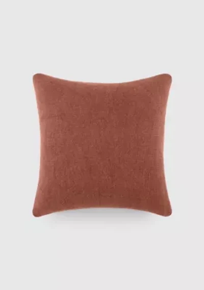 Distressed Stonewash Cotton Décor Throw Pillow