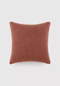 Distressed Stonewash Cotton Décor Throw Pillow