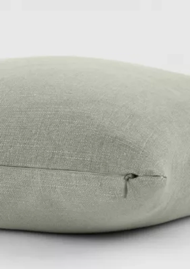 Distressed Stonewash Cotton Décor Throw Pillow