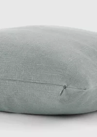 Distressed Stonewash Cotton Décor Throw Pillow