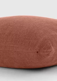 Distressed Stonewash Cotton Décor Throw Pillow