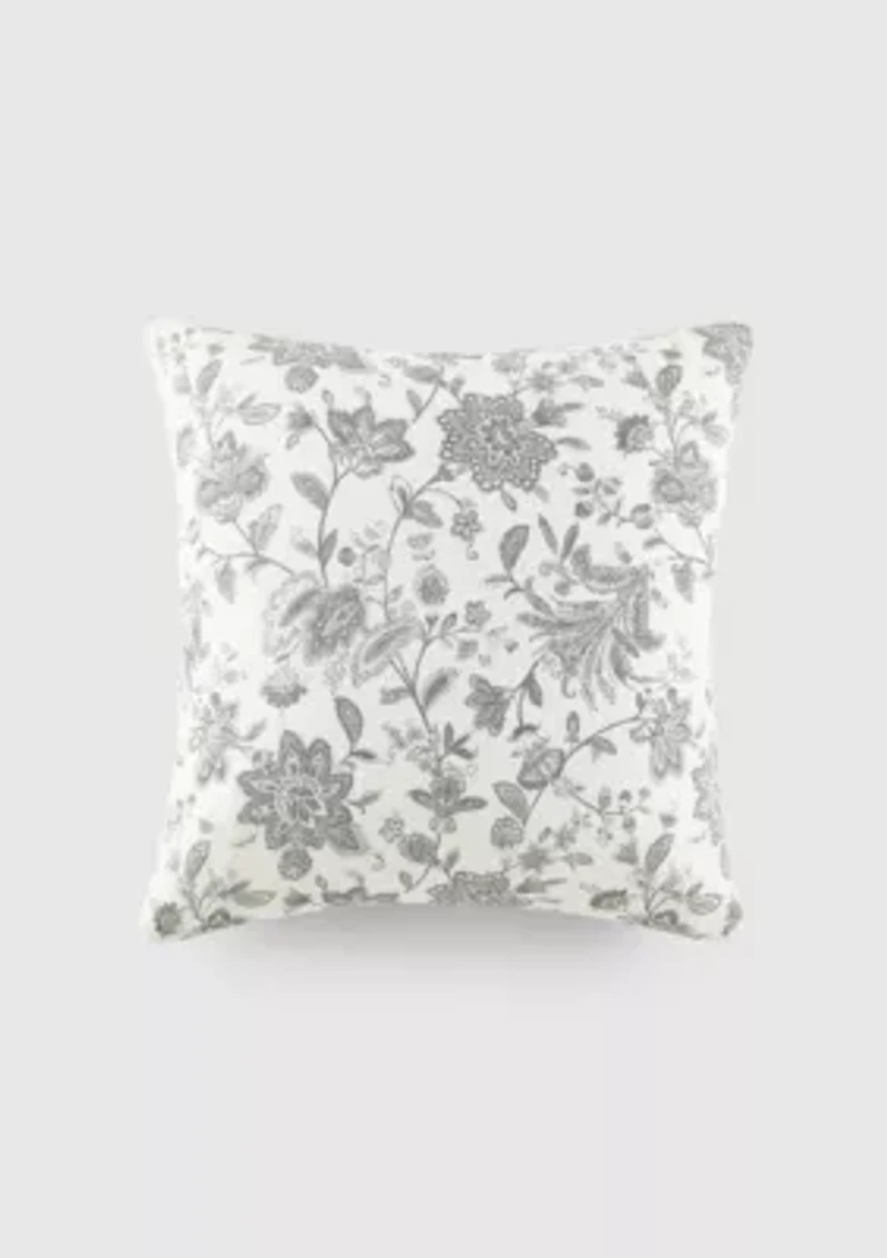 Elegant Patterns Cotton Decor Throw Pillow