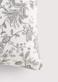 Elegant Patterns Cotton Decor Throw Pillow