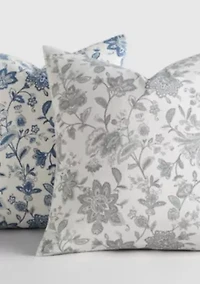 Elegant Patterns Cotton Decor Throw Pillow