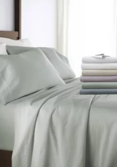 Solid Cotton Sheet Set